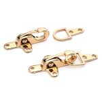 Пряжка-застежка 60х24 мм, металл (Gold Золото), МТ_1875, 6 шт