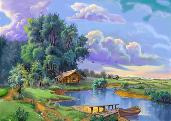 Пазл 500 элементов, Родные просторы, PZL-500/08, Фрея