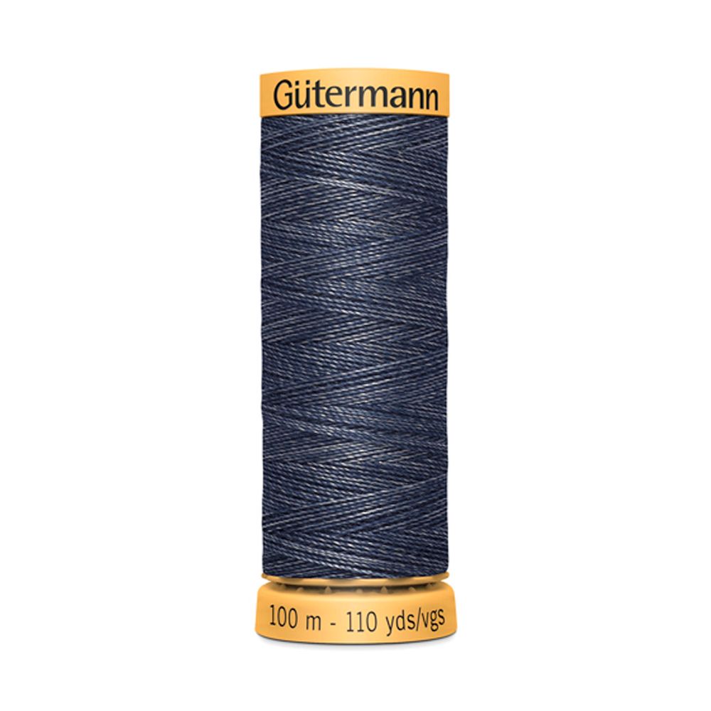 Нитки для штопки джинсов Gutermann Jeans, 100м, 5154 т.джинсовый