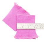 Манжеты трикотажные 8.0х9.5 см, 1 пара, средней плотности 14 кл, 1х1, В-37 камелия, розовый