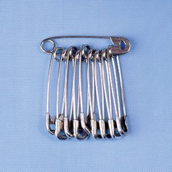 Булавки английские ВОС 28мм, цв.никель, уп.1000 шт