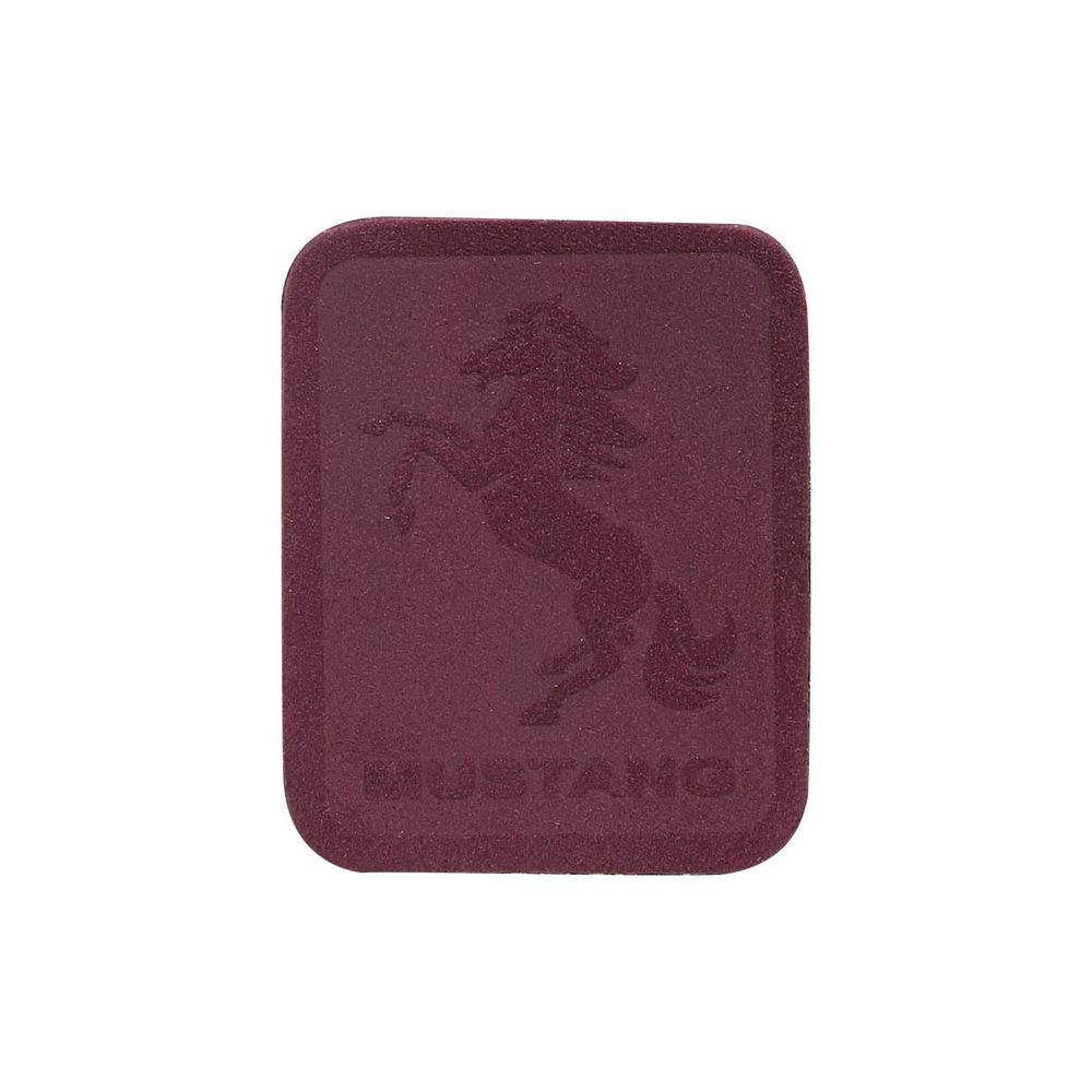 Термоаппликация из замши Mustang 3,5х4,37см, 100% кожа, 521 темно-сиреневый, 5 шт