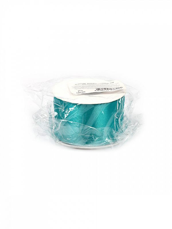 Лента атласная 1-сторонняя 50.0 мм / 22.5±1 метра, 3154 сине-зеленый, Magic4Hobby