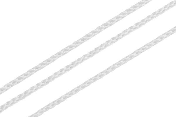 Шнур для мокасин ⌀1.5 мм / 100 метров, белый