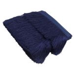 Бахрома отделочная широкая 120.0 мм / 25 метров, нитяная, 919 темно-синий, 0390-0310