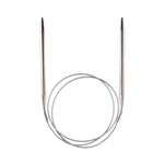 Спицы круговые металл ⌀6,0 мм, 80 см, с металлической леской, Gamma MKG