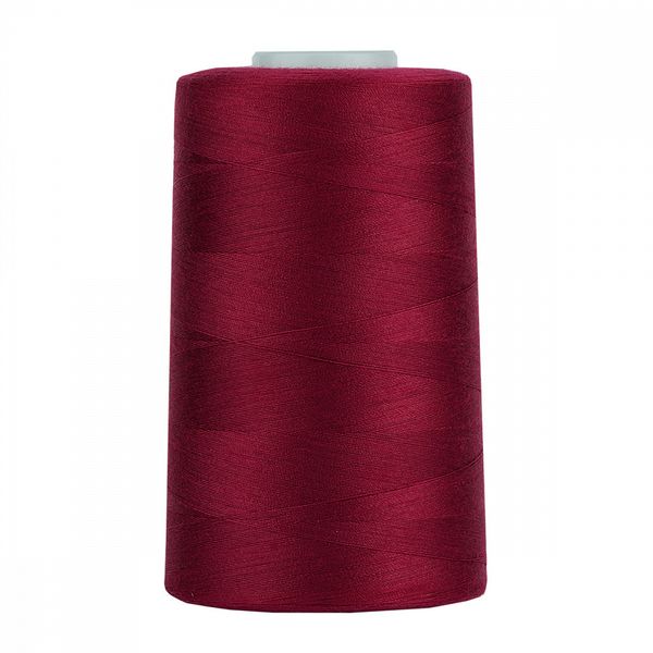 Нитки швейные Max 40/2, 4570 м (5000 ярд), 187 бордовый / 1 бобина