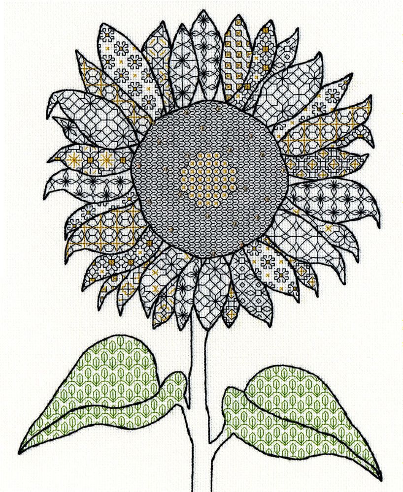 Bothy Threads, Sunflower (Подсолнух), 27х33 см