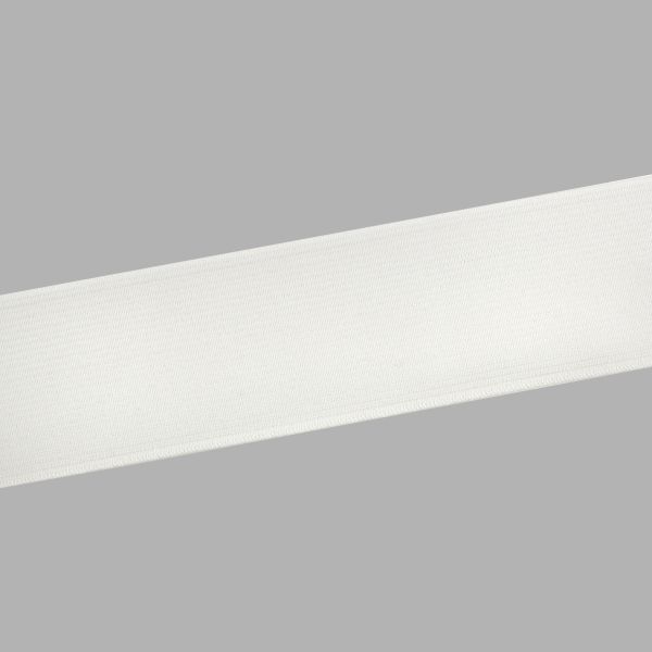 Резинка тканая 40.0 мм / 20 метров, белый