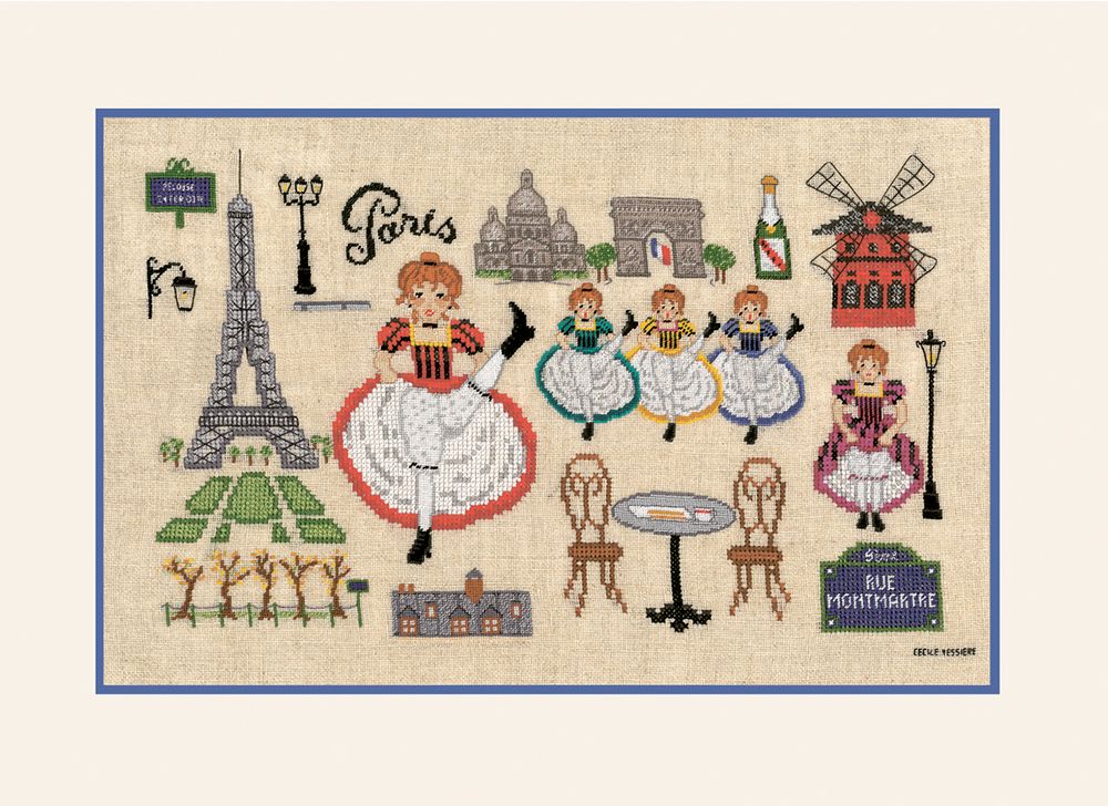 Le Bonheur des Dames, Bonjour Paris (Привет, Париж), 19х30 см /TOS/