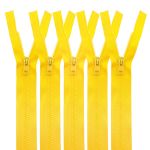 Молния трактор Arta Т6 (6 мм) 1 зам., разъем., 55 см, цв. 162 мимоза, уп.5 шт