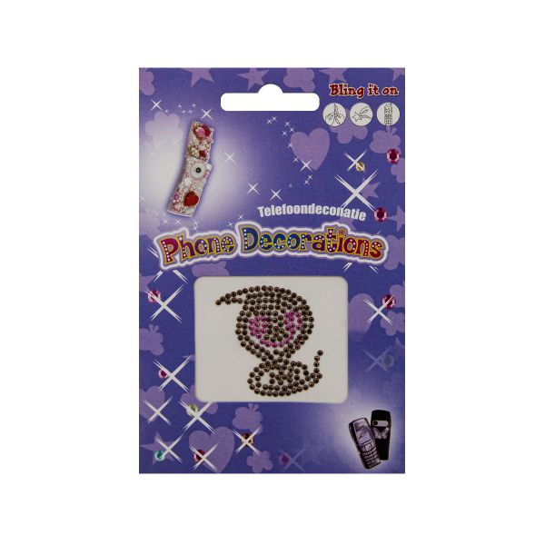 Наклейки декоративные, стразы, 1025/7308