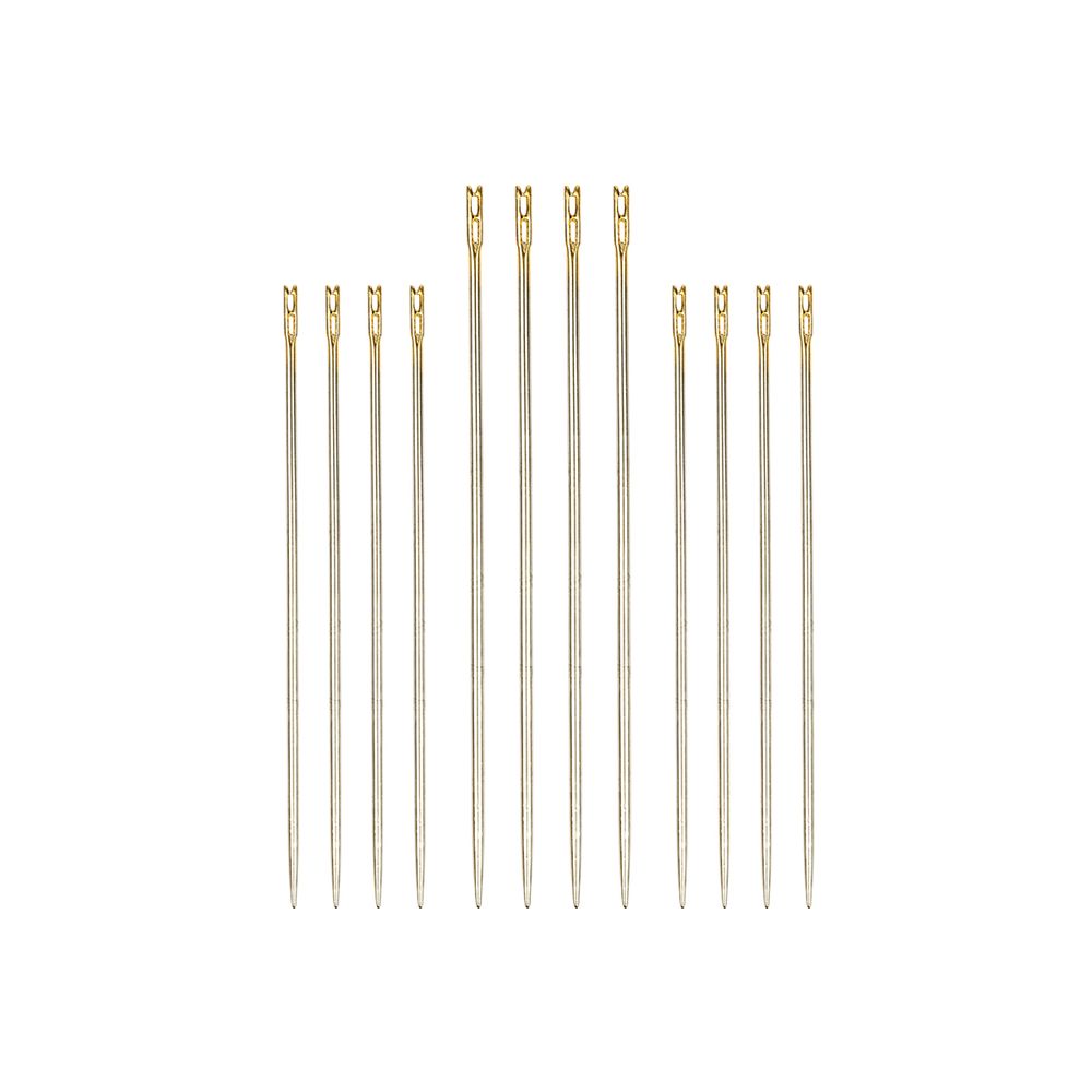 Иглы ручные для слабовидящих 12 шт, Gamma HN-07