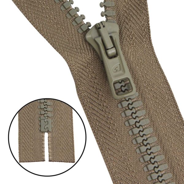 Молния трактор Arta Т6 (6 мм) 1 зам., н/раз., 18 см, цв. 110 фисташковый, уп.10 шт