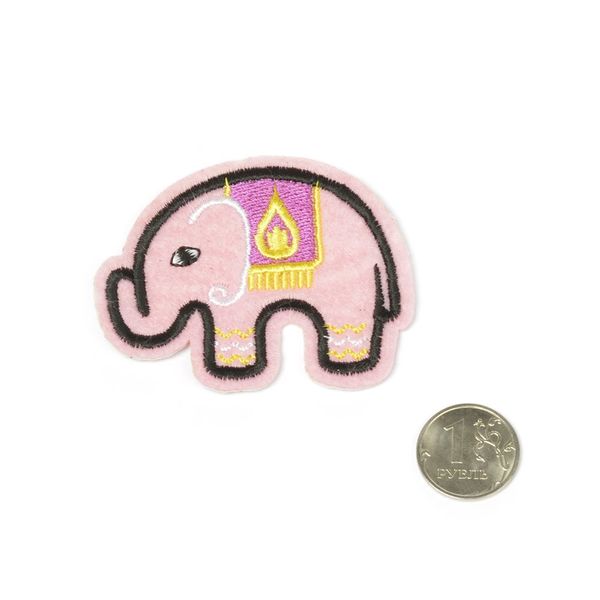 Термоаппликация MG-R1720.2 Слон цв.2 6х5 см 20 шт