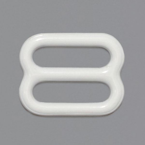 Рамки-регуляторы для бюстгальтера металл 14.0 мм, белый, 100 шт