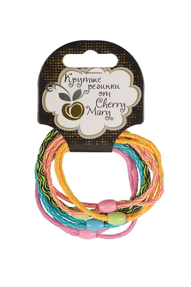 Набор резинок для волос V/R6003, 25 шт, №02 ассорти, Cherry Mary V/R6003