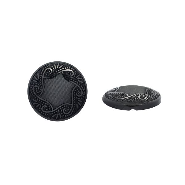 Пуговицы на ножке 32L (20мм) (Black (черный)), 24 шт, 615010-1