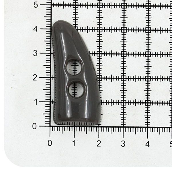 Пуговицы 2 прокола (3.02-541-46) (т.серый), Б28, 20 шт