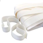 Резинка бельевая (бретелечная) 18.0 мм / 25 метров, молочный