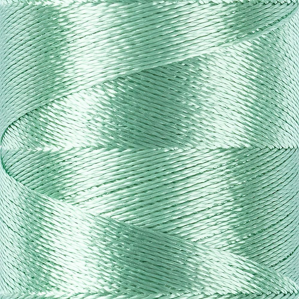 Нитки вышивальные Gamma V75/2, 10х400 ярдов, 365 м, 15-6114 св.зеленый