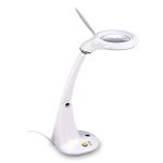 Лупа с подсветкой настольная ⌀10 см (ув.х1.75) + ⌀2.5 см (ув.х4), Ferstel FR-25