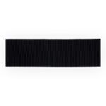 Лента репсовая (в рубчик) 38.0 мм / 45.5 метра, 123 черный, Gamma GR-38