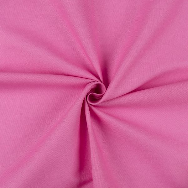 Хлопчатобумажная ткань 140 г/м², отрез 50х55 см, розово-сиреневый, Gamma
