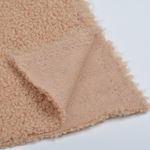 Мех трикотажный 280 г/м², шир.165см, цв.т.бежевый, 20м /TOS/
