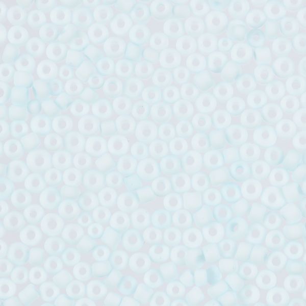 Бисер Zlatka 11/0 (2.1 мм), 100 г (10х10 г), №1007 св.голубой макарун, GR