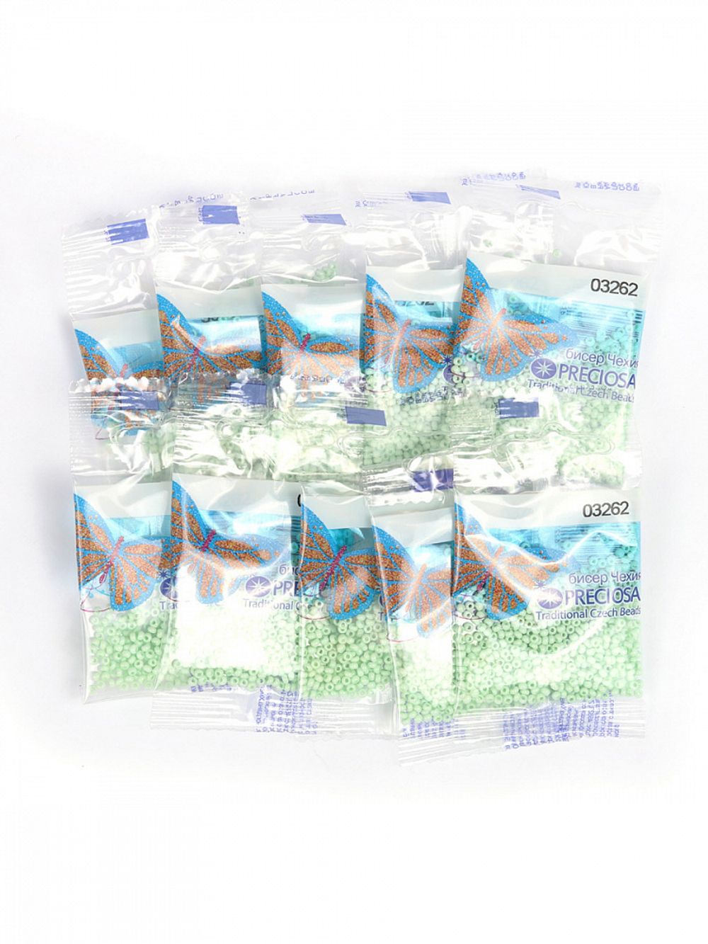Бисер Preciosa 10/0 (2.3 мм), 50 г (10х5 г), цв. 03262