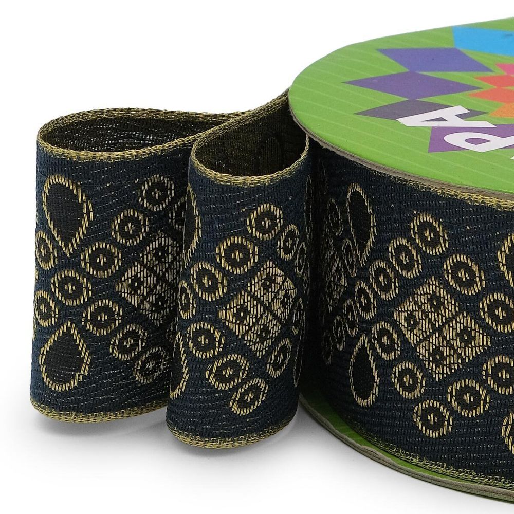 Лента (тесьма) жаккардовая 40.0 мм / 9 метров, Astra&Craft (54D) SR1359