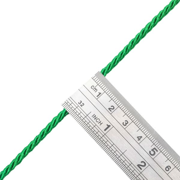 Шнур витой ⌀3.0 мм / 18.29 метров, 40 изумрудный