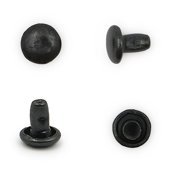 Хольнитены двухсторонние ⌀6 мм, h=6 мм, сталь, New Star №0, оксид, уп≈2000 шт