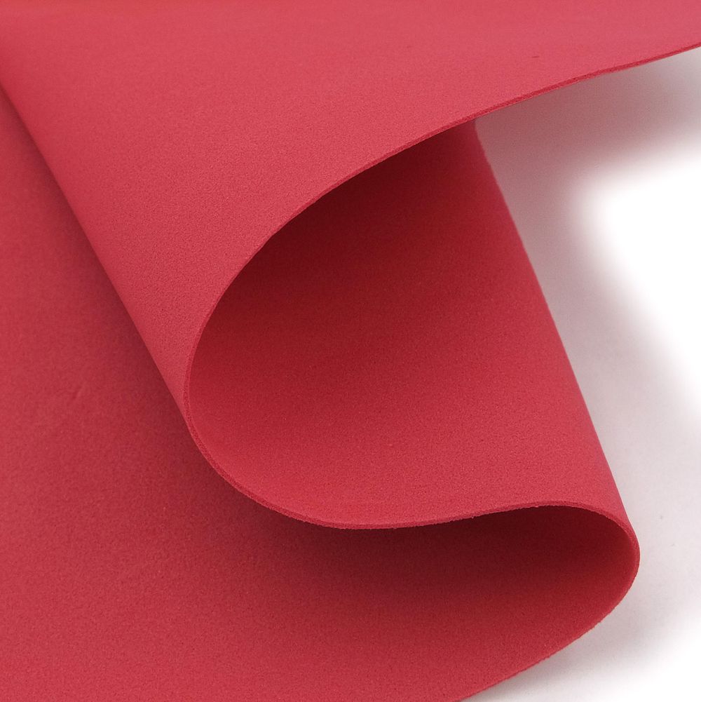 Фоамиран EVA-1010, 10 шт, 20х30 см, 1 мм., Astra&Craft (ZK-003/BK003 алый)