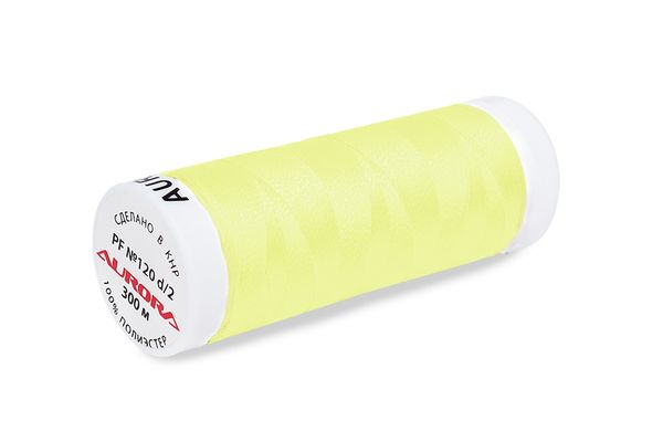 Нитки для креативных работ Aurora №120, 300 м, цв. PF540, 5 катушек