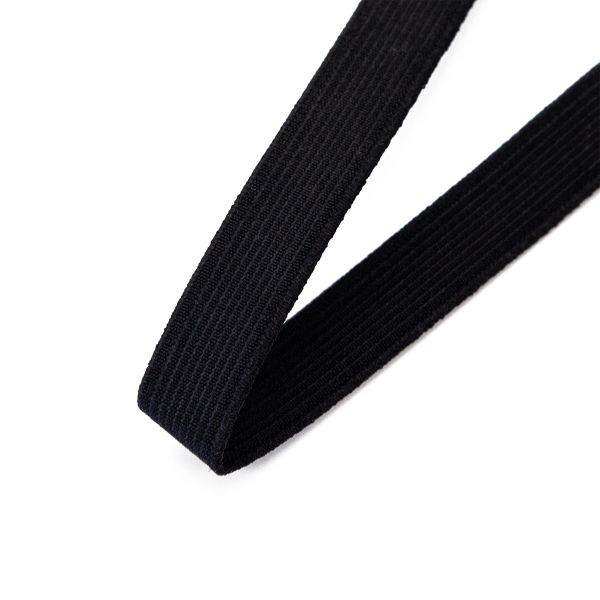 Резинка башмачная 15.0 мм / 25 метров, вязаная, черный