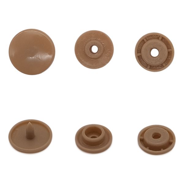 Кнопка рубашечная ⌀12,5/10мм пластик (≈1000 шт) New Star (294 капучино)