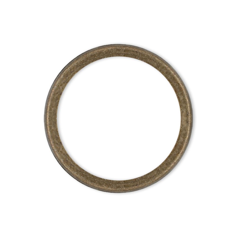 Кольцо металл in ⌀30 мм, 10 шт, 24 под бронзу, Gamma GH 11/30