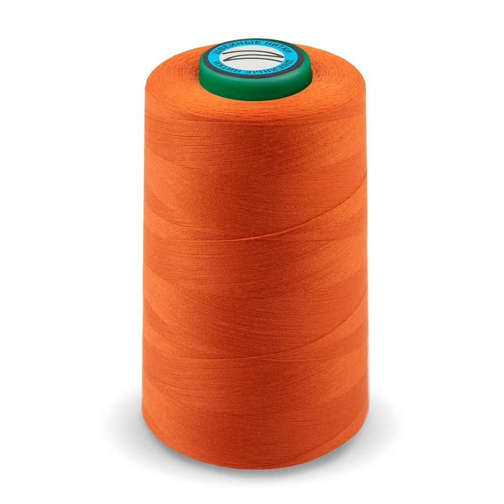 Нитки универсальные Nitka 40/2, 4570 м (5000 ярд) / 1 кат., 148 т.оранжевый