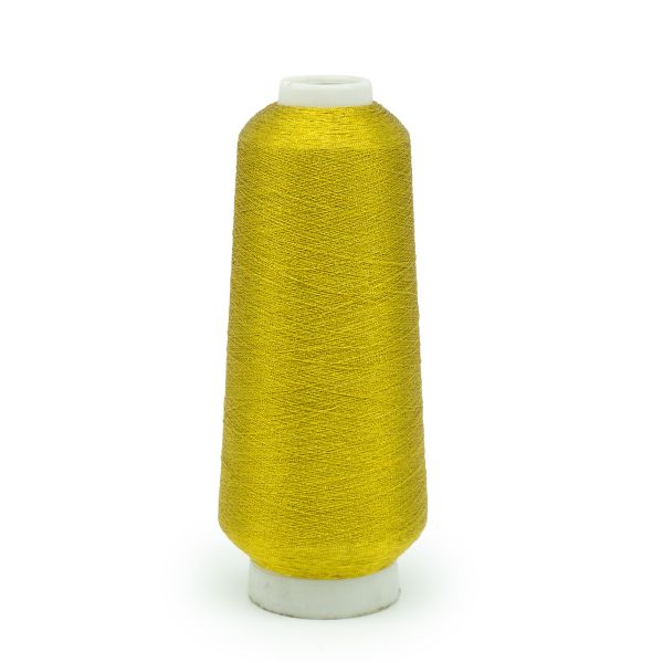 Нитки металлизированные 150D/1 5000ярд, 0212-1035, F-100 (FMS3052 золото)