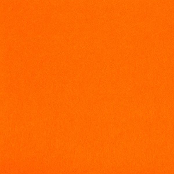 Фетр рулонный жесткий 1.0 мм, 150 см, рул. 10 метров, (FKH10), CH645 я.оранжевый, Blitz