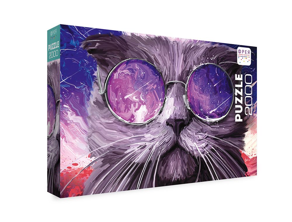 Пазл 2000 элементов, Космо-кот, PZL-2000/21, Фрея