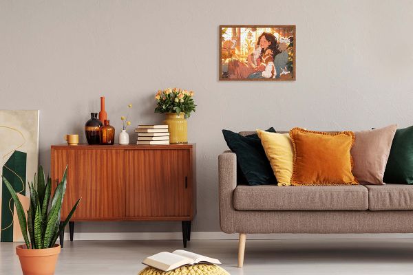 Пазл 500 элементов, Тёплый вечер, Фрея PZL-500/55