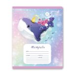 Тетрадь ученическая школьная, A5 12 л. на скобе 65 г/м², белизна 100% 25 шт линия, 01440 Забавные игрушки, Светоч Т178