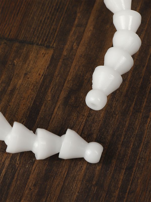 Скелет для кукол и игрушек 45 см, со ступнями ног 10 звеньев - 11 см, ноги 12 звеньев - 13 см