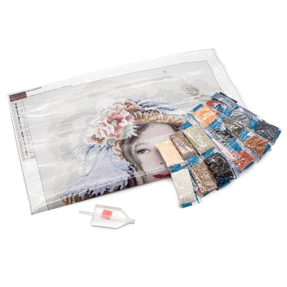 Lanarte, Маленькая девочка в шляпе 55х65см /TOS/