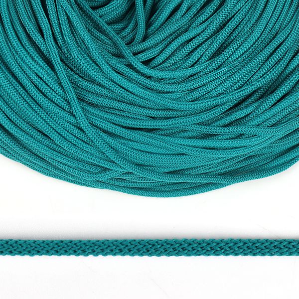 Шнур круглый полиэфир ⌀4.0 мм / 200 метров, 1с-36 056 морск.волна