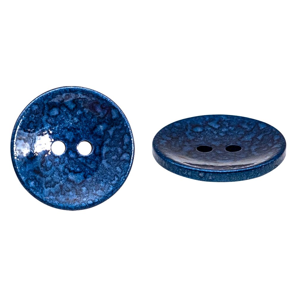 Пуговицы 2 прокола 28L, (col.B (синий)), 36 шт /TOS/