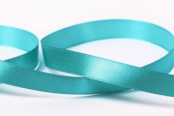 Лента атласная 1-сторонняя 12.0 мм / 33±2 метра, 072 т-голубой, Gamma